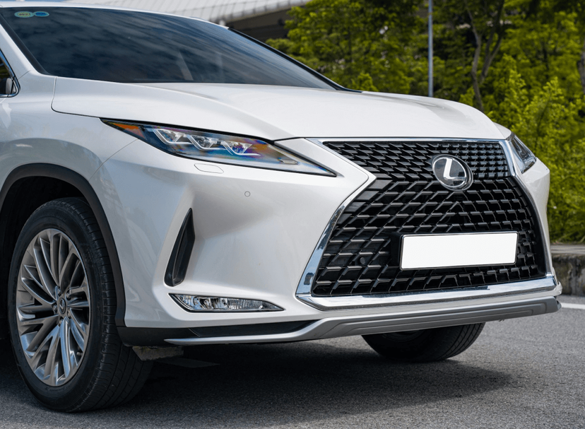 Lexus and GMC hybrid vehicle